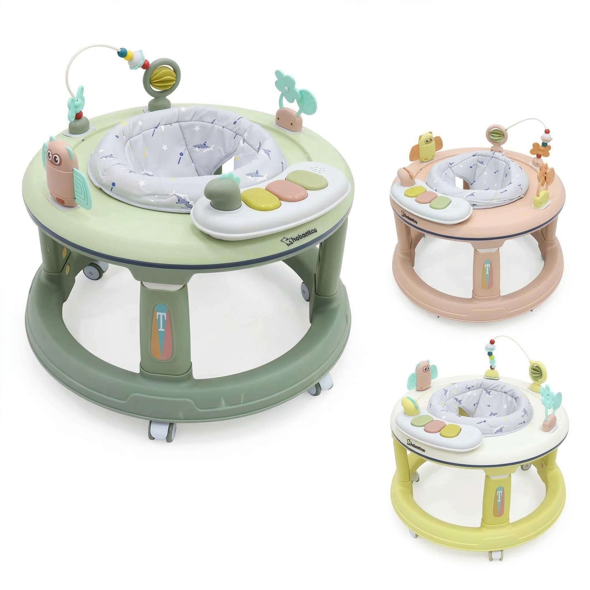 Andadera Multifuncional con Asiento 360°