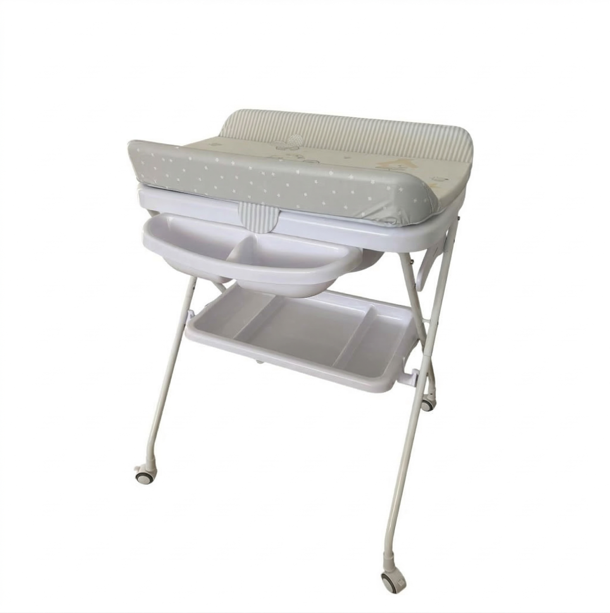 Estación Cambiador Plegable (Modelo Estrellas y Rayas)