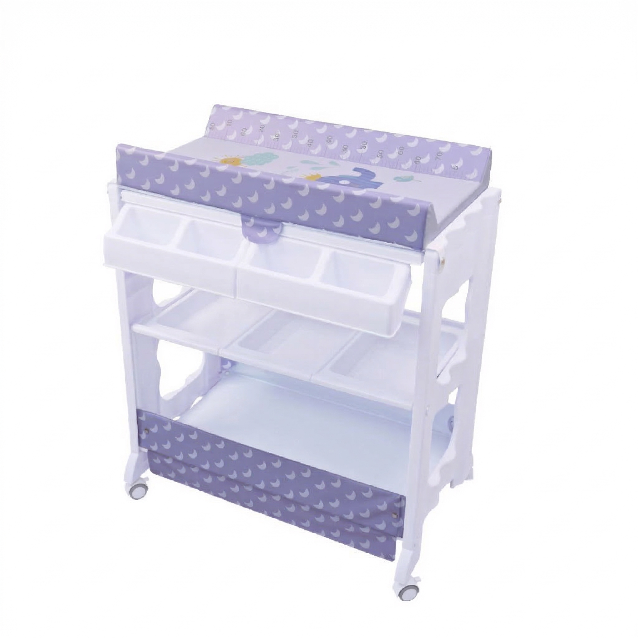 Estación Cambiador y Organizador para Bebé (Modelo Luna)