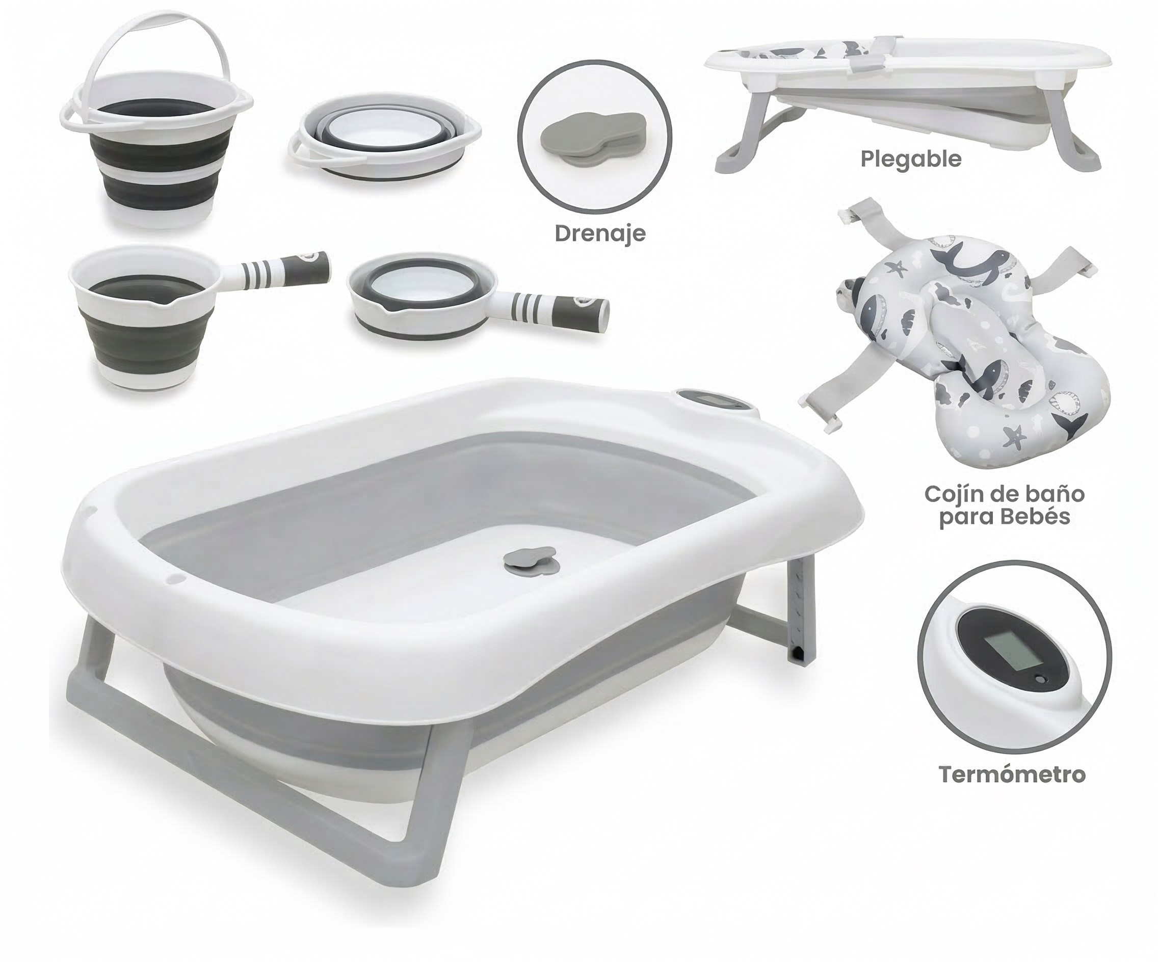 Set de Baño Plegable Premium JJQ142