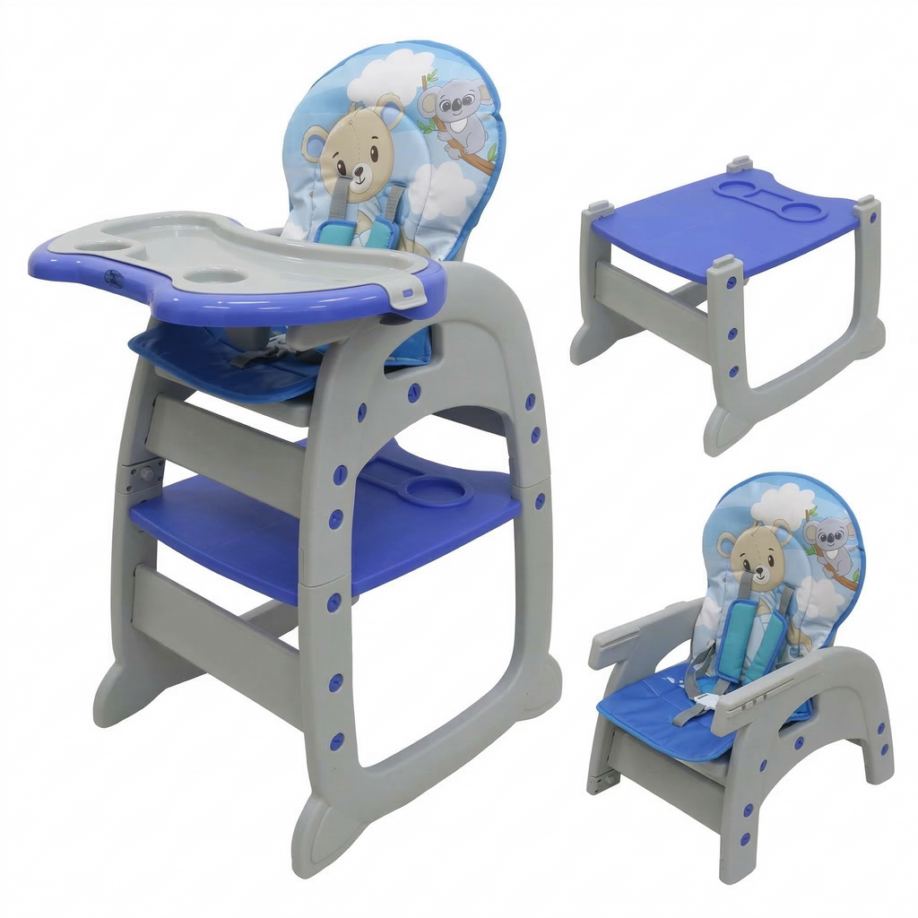 Silla de Comer 3 en 1 - Diseño Koala/Oso