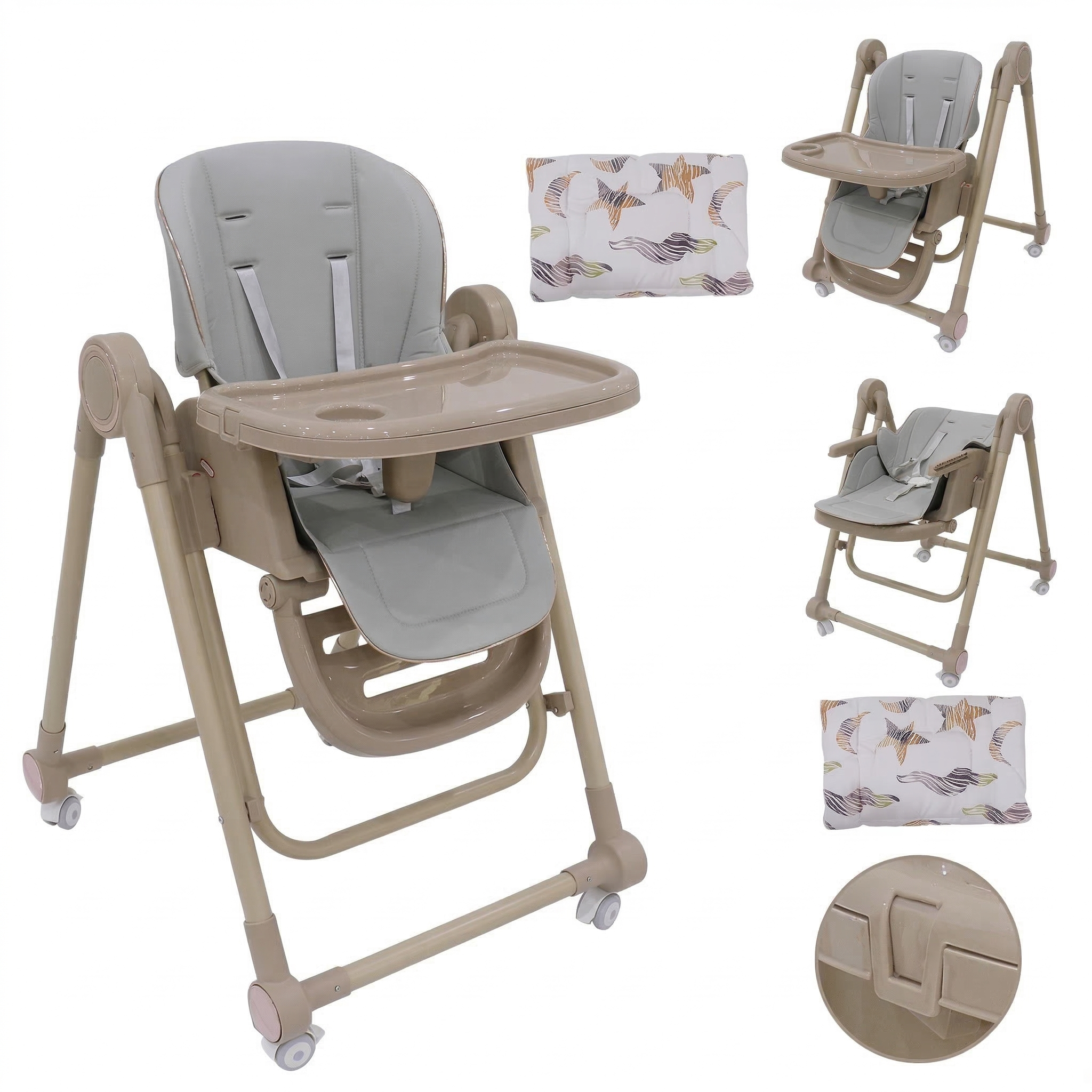 Silla de Comer Bebesitos® 3 en 1 Premium