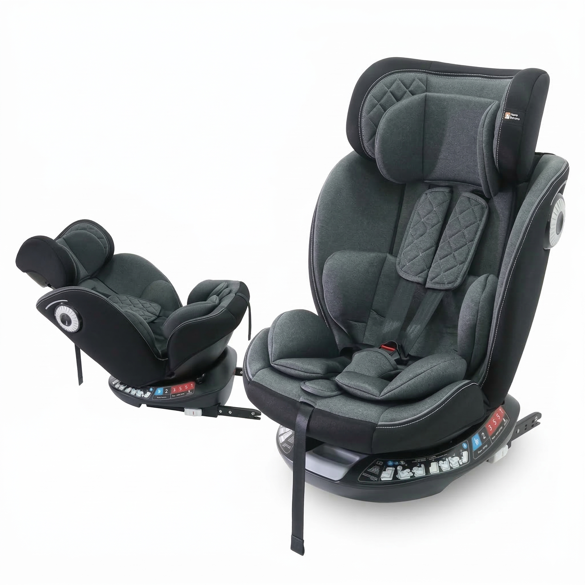 Silla para Carro LD-1 Rotación 360°